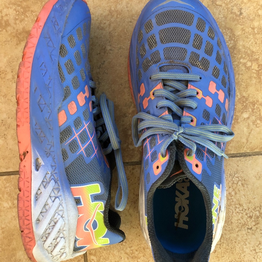 HOKA ONE ONE running shoes size 8.5